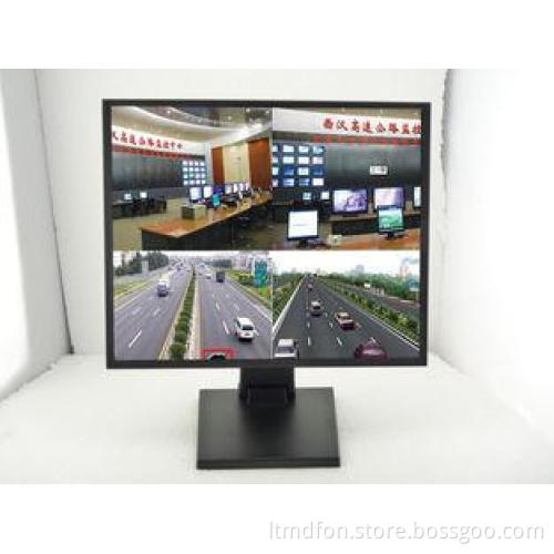 TFT Full HD CCTV LCD Monitor 19 " , BNCout DC12V Desktop L